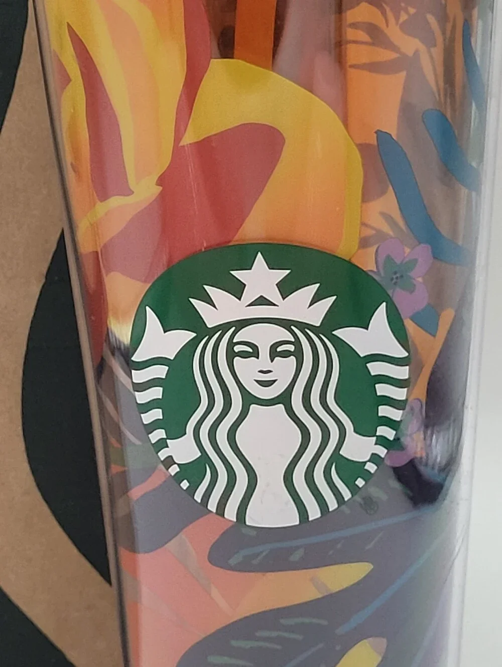 Starbucks Tropical Floral 24 Ounce Tumbler